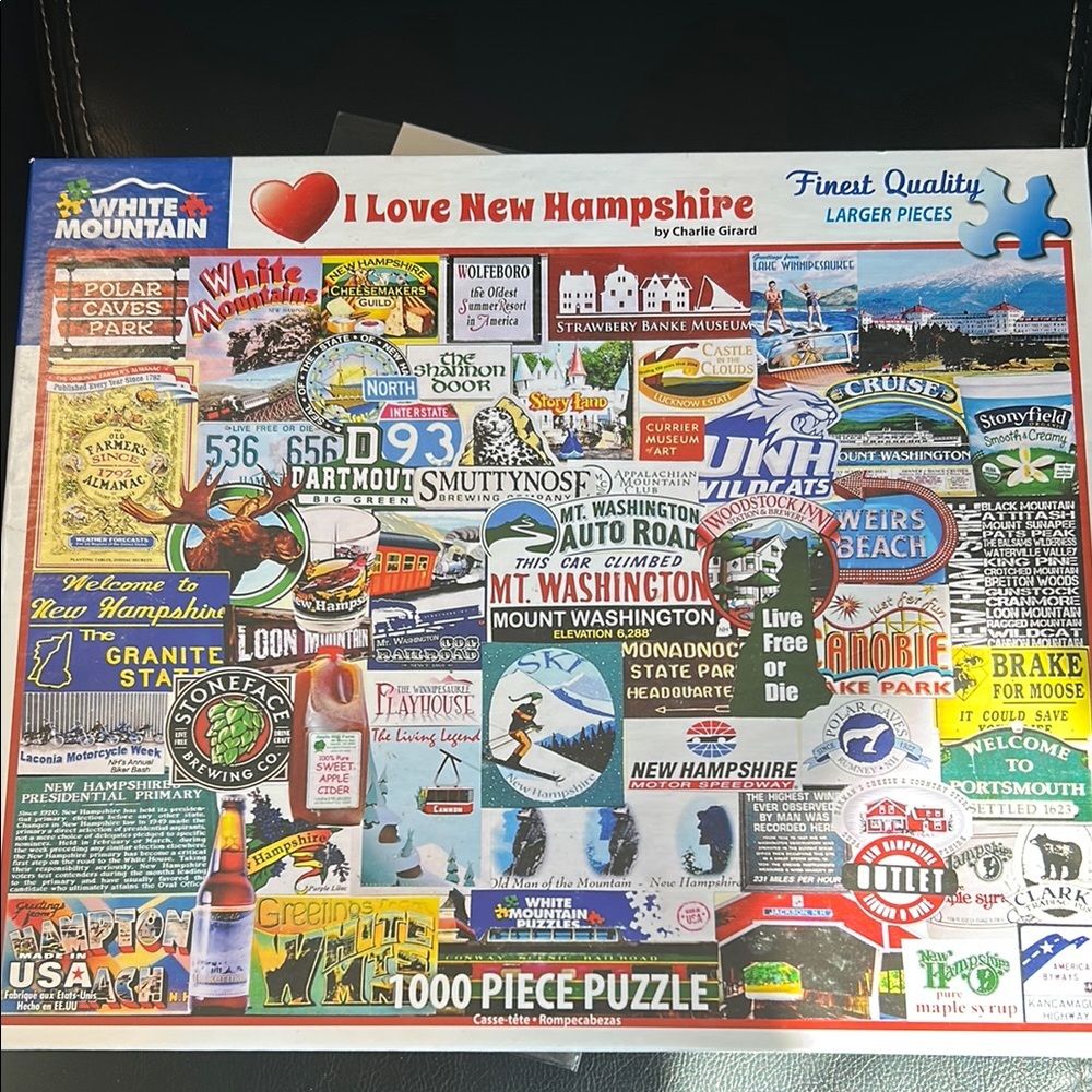 White Mountain New Hampshire Puzzle